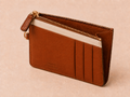 Leather Zip Cardholder